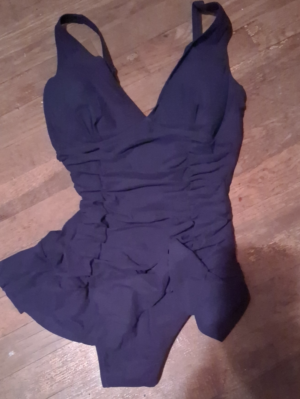 Gottex Black One-Piece Swimsuit with Subtle Shine